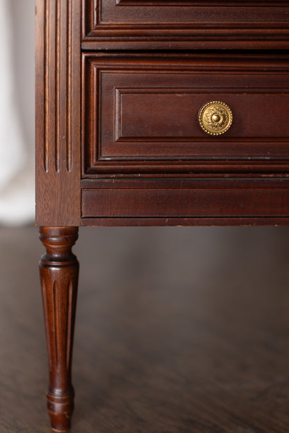 Mahogany Five Drawer Chest
