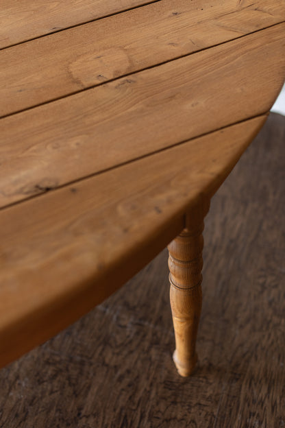 Pine Louis Phillpe Oval Table