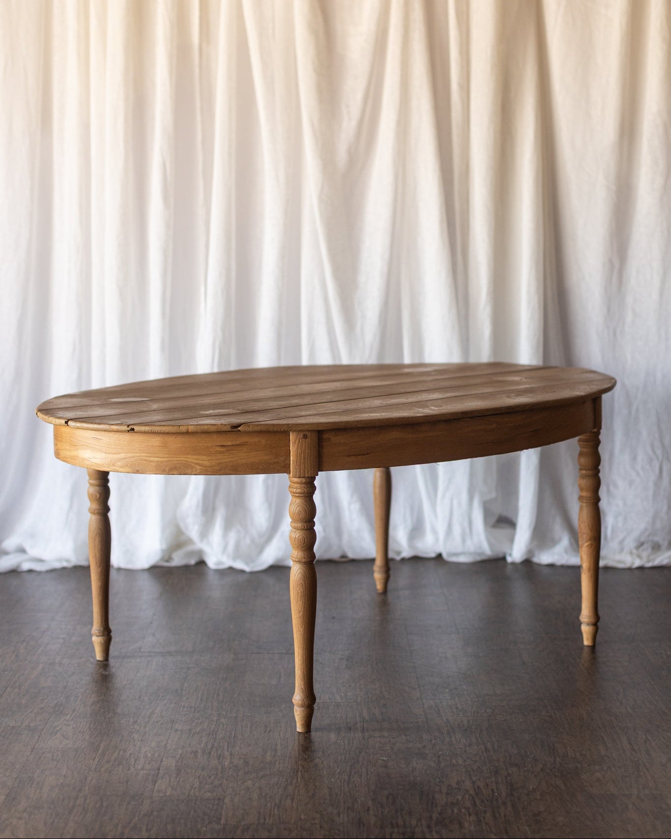 Pine Louis Phillpe Oval Table