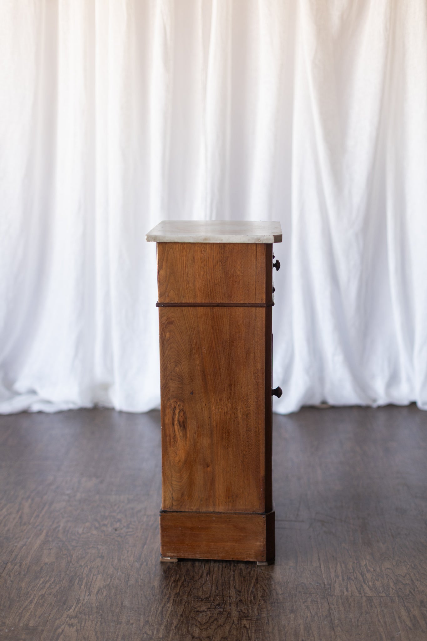 Marble Top Accent Column Table