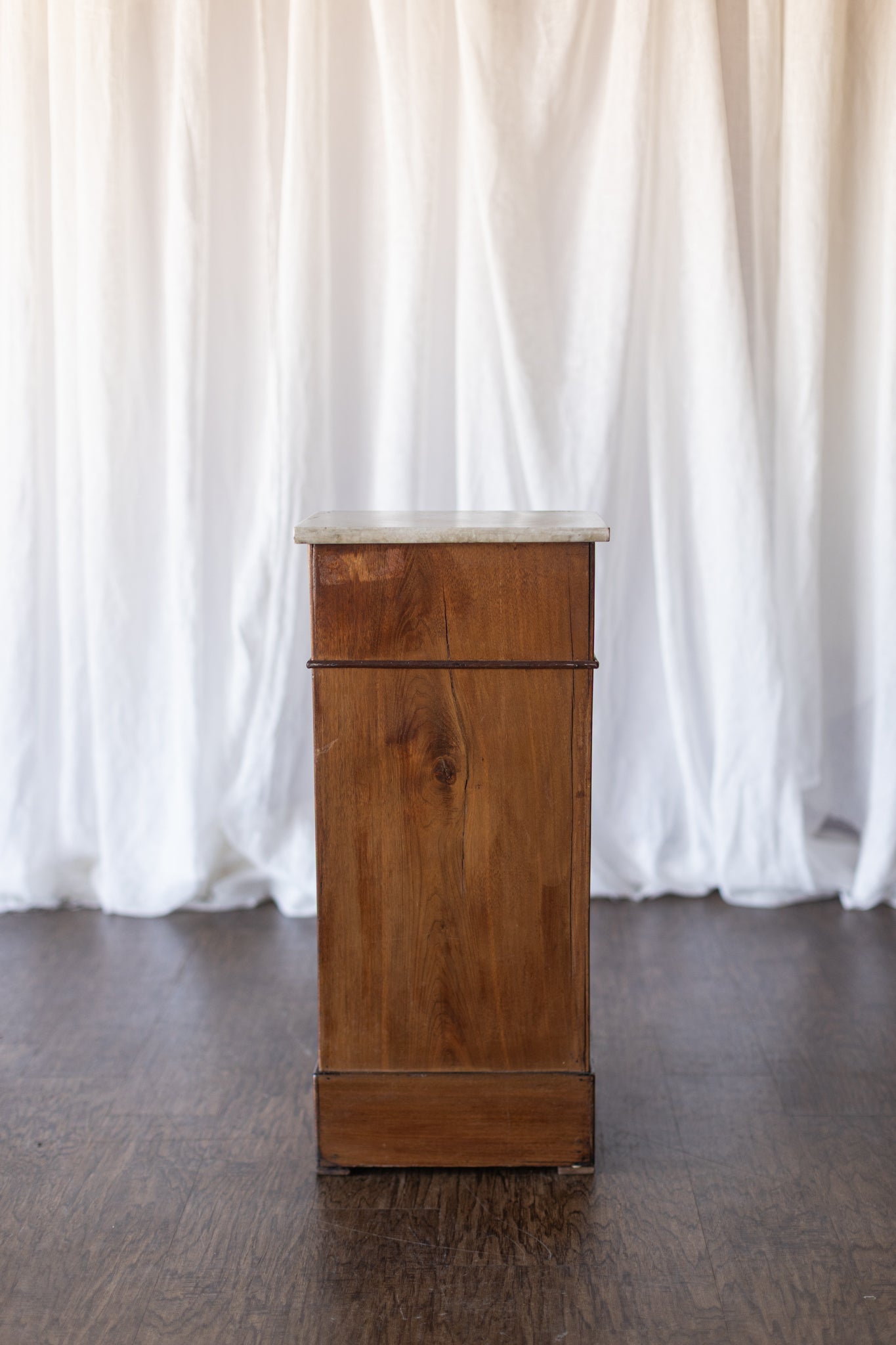 Marble Top Accent Column Table