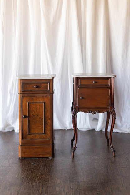 Marble Top Accent Column Table