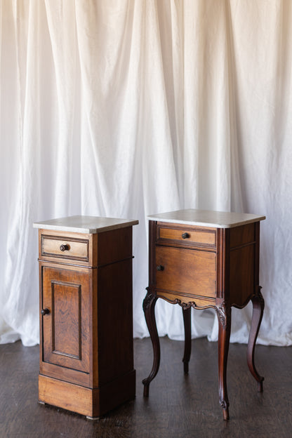 Marble Top Accent Column Table
