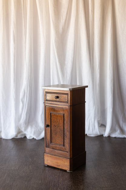 Marble Top Accent Column Table