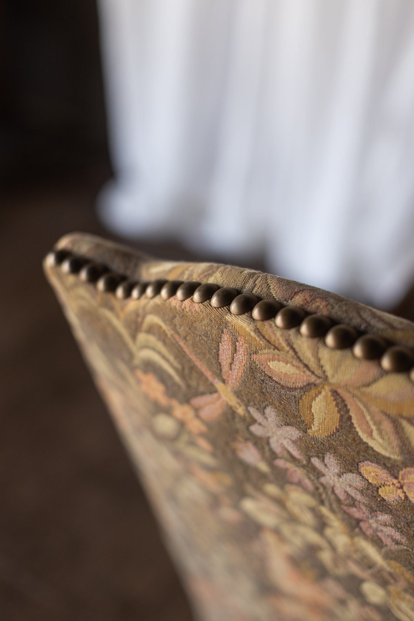 Fireside Flemish Tapestry Armchair