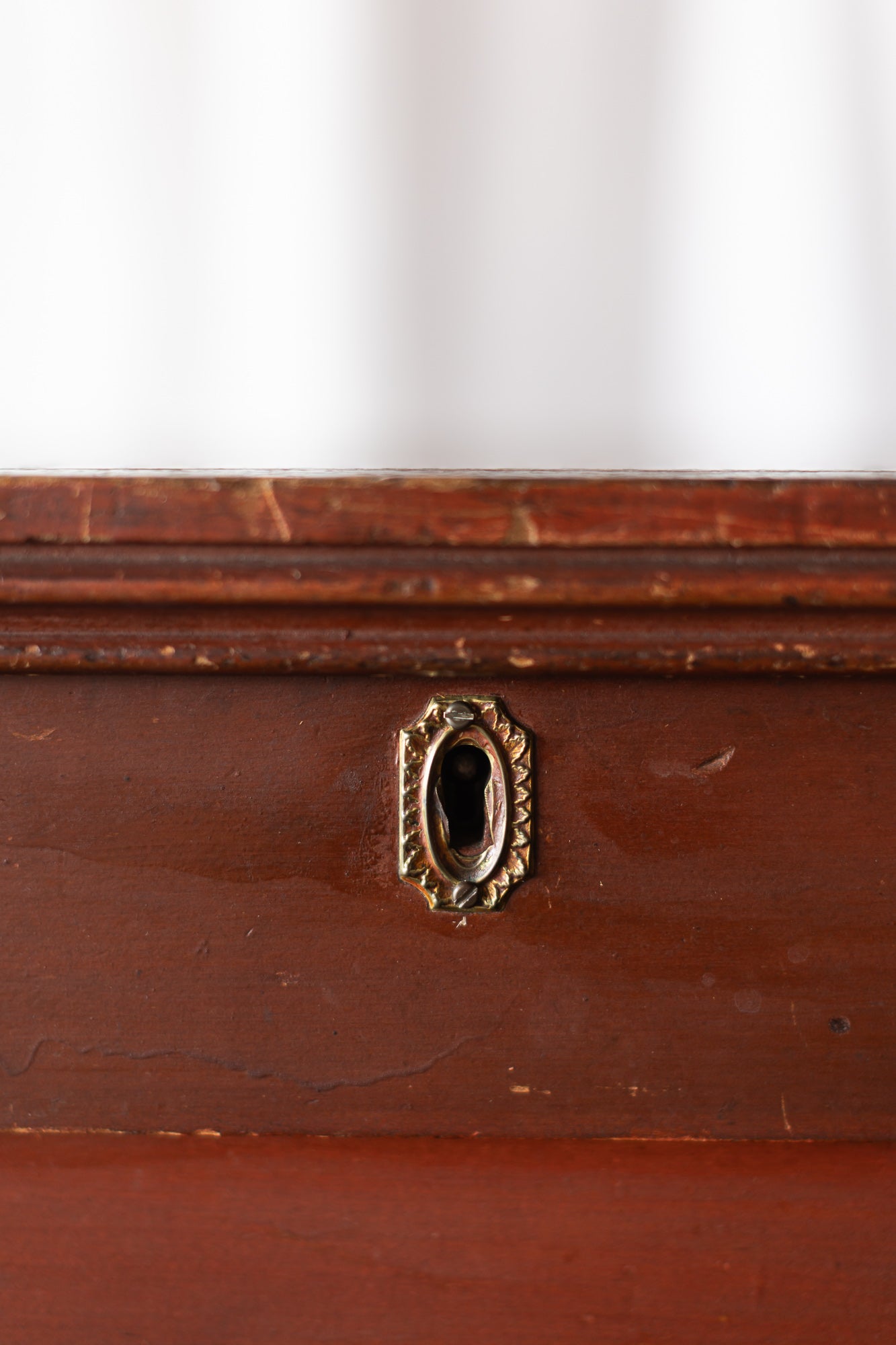Pine Blanket Chest with Paneled Front