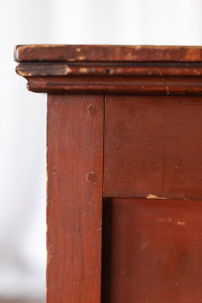 Pine Blanket Chest with Paneled Front