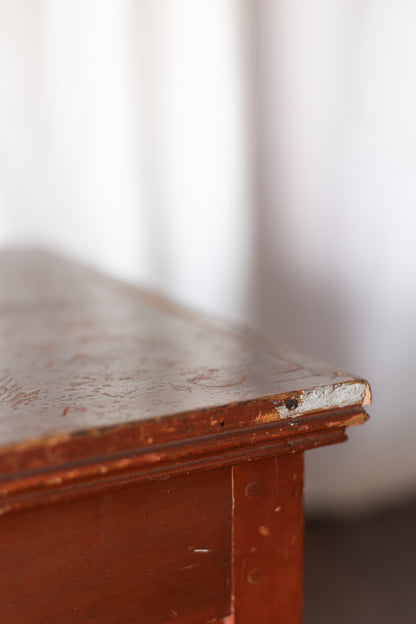 Pine Blanket Chest with Paneled Front