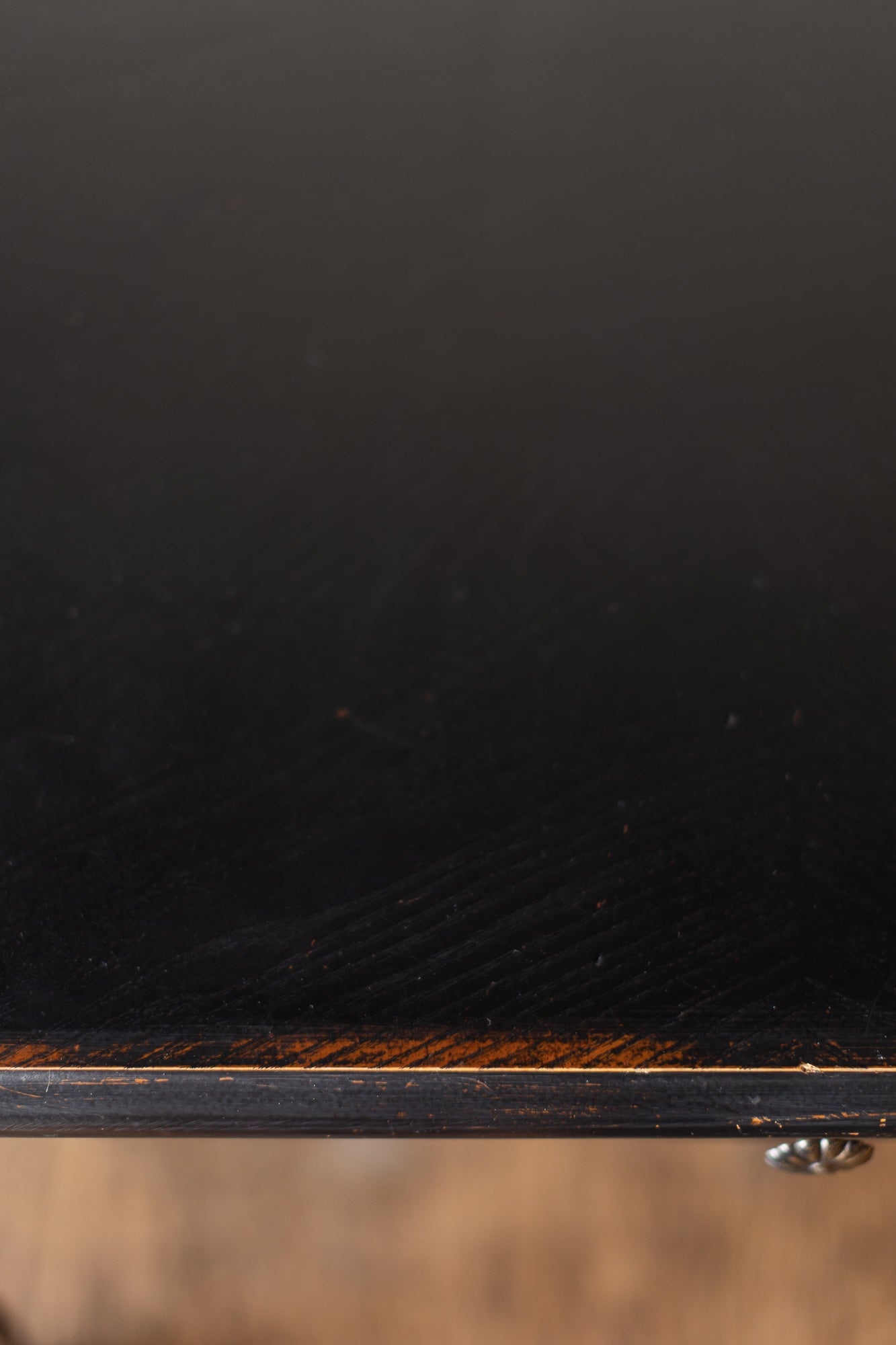 Mersman Black Game Table with Drawer