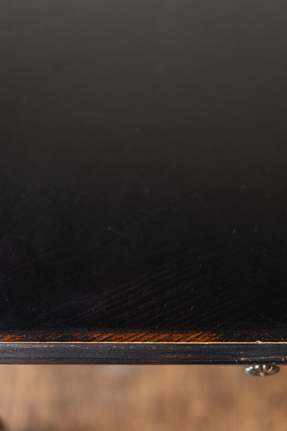 Mersman Black Game Table with Drawer