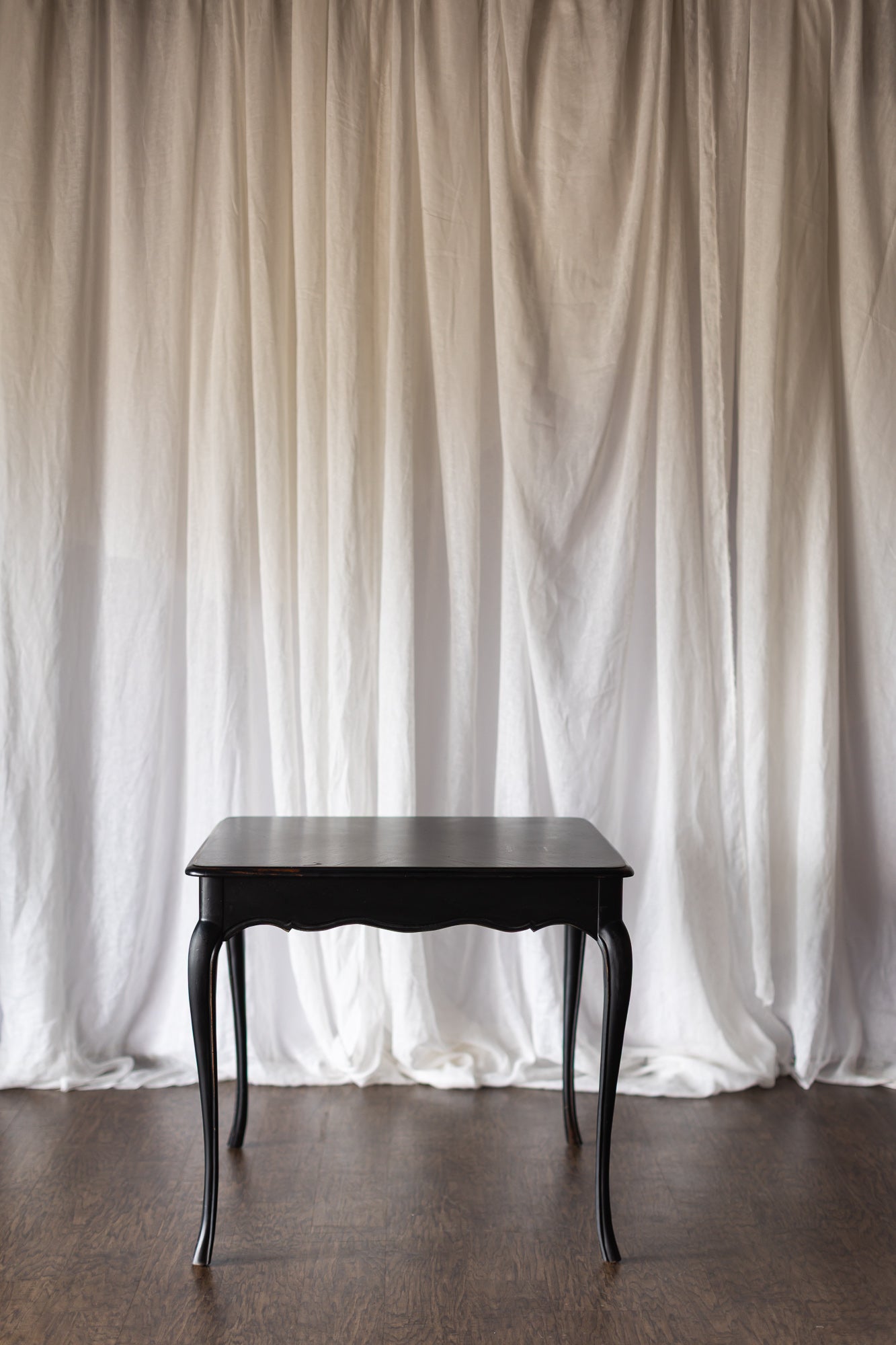 Mersman Black Game Table with Drawer