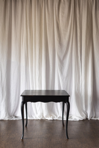 Mersman Black Game Table with Drawer