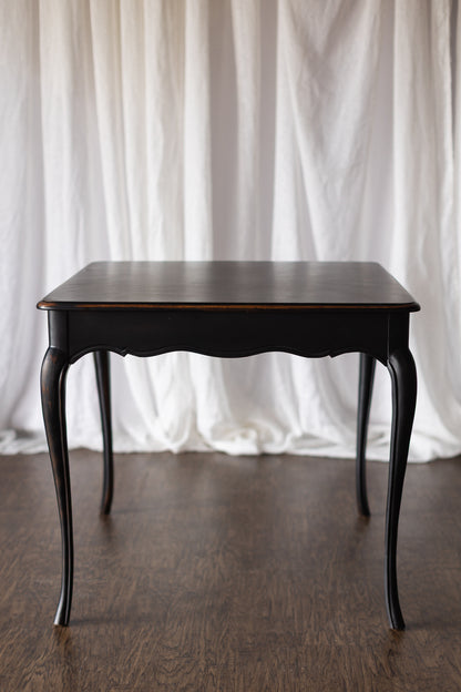 Mersman Black Game Table with Drawer
