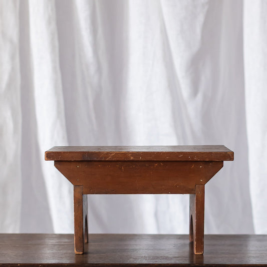 Small Primitive Footstool