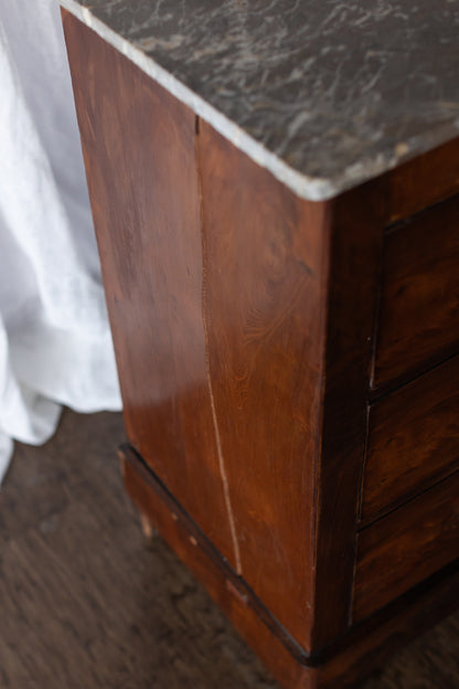 Three Drawer Chest with Stone Top