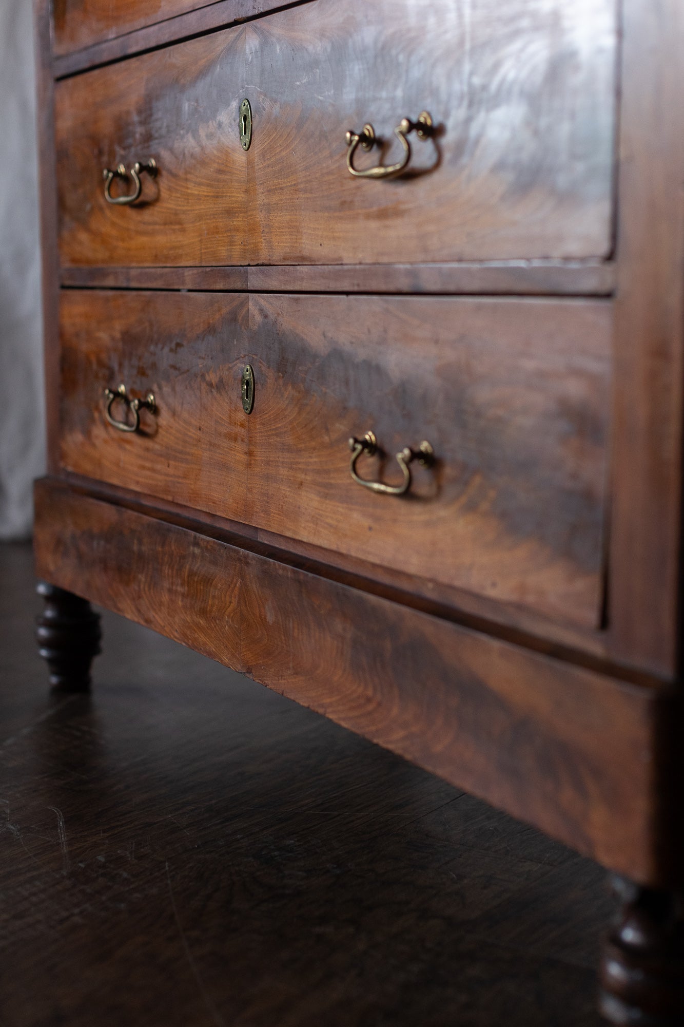 Three Drawer Chest with Stone Top