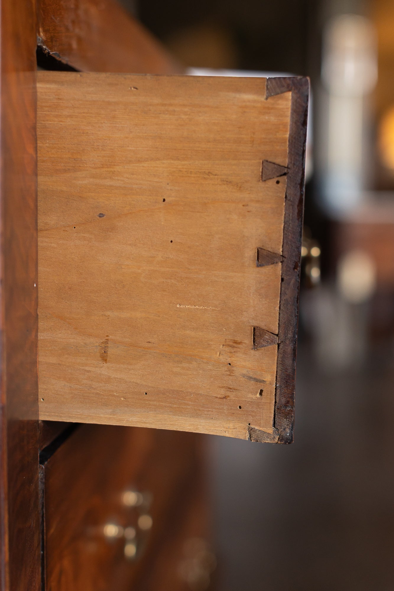 Three Drawer Chest with Stone Top