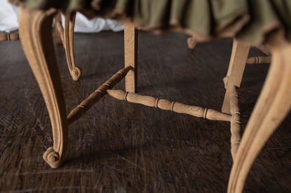 Set of Six Bleached Oak Wood Chairs