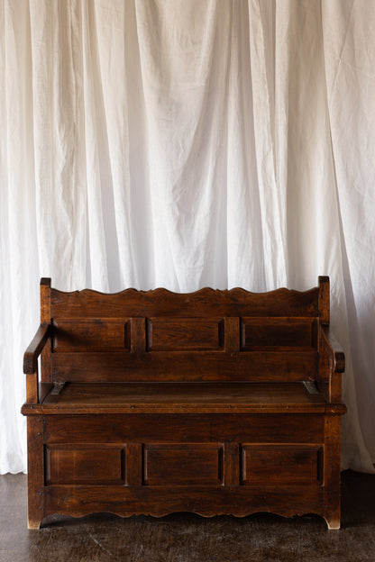 Monastary Primative Storage Bench