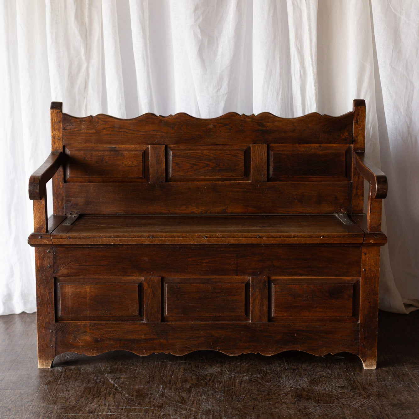 Monastary Primative Storage Bench