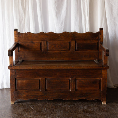 Monastary Primative Storage Bench