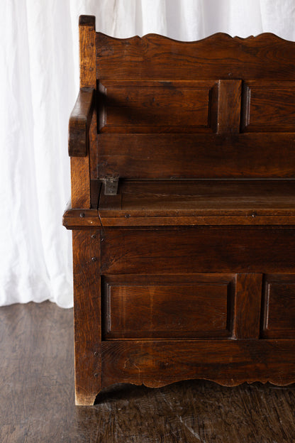 Monastary Primative Storage Bench
