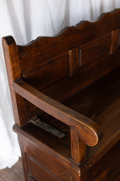 Monastary Primative Storage Bench