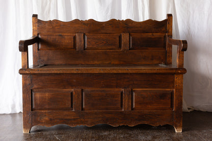 Monastary Primative Storage Bench
