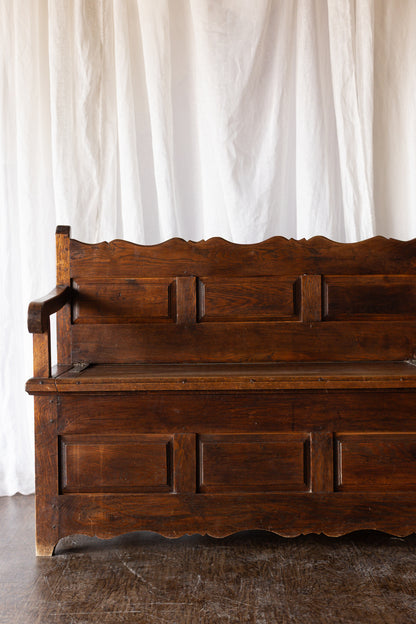 Monastary Primative Storage Bench