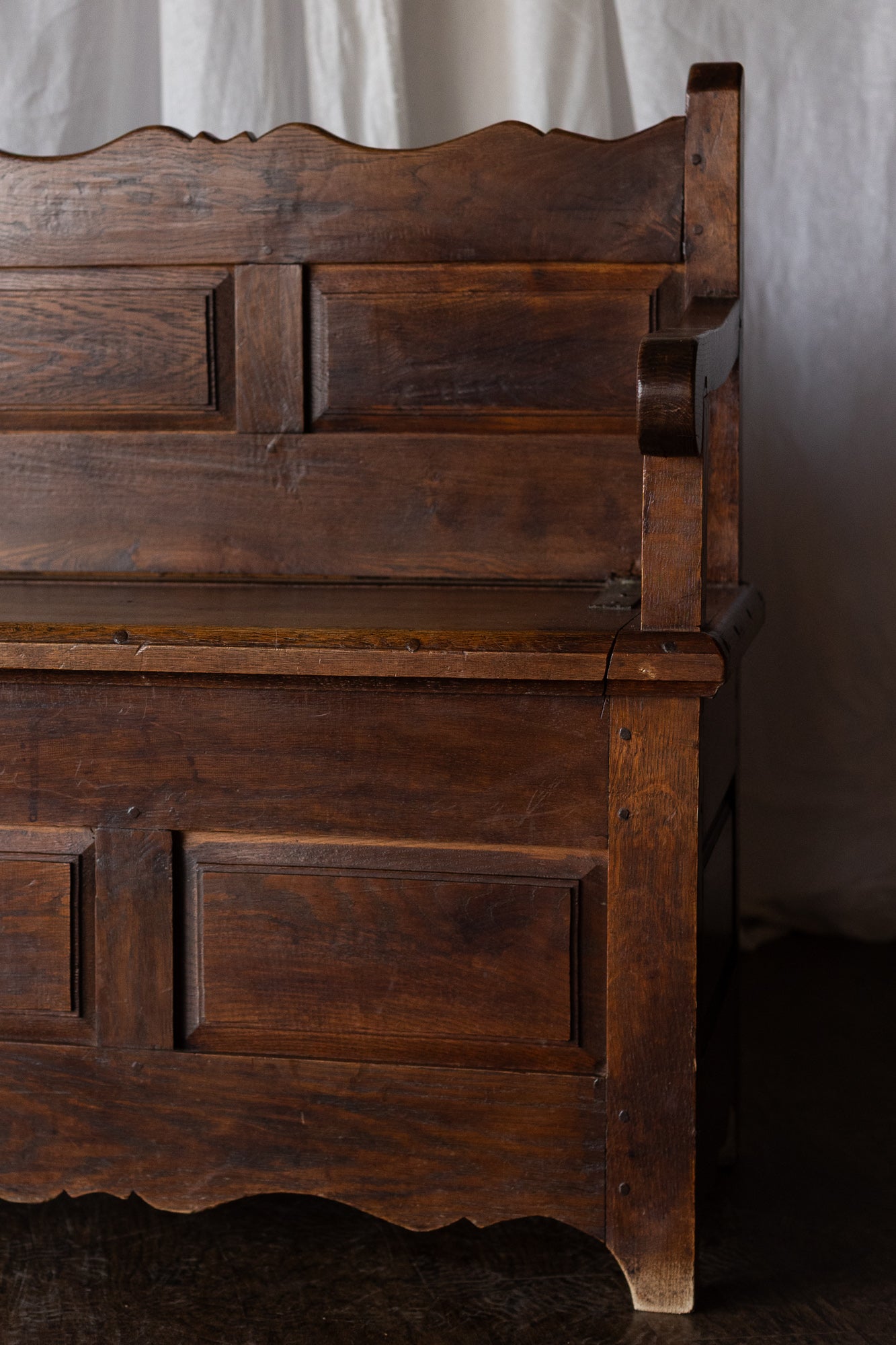 Monastary Primative Storage Bench