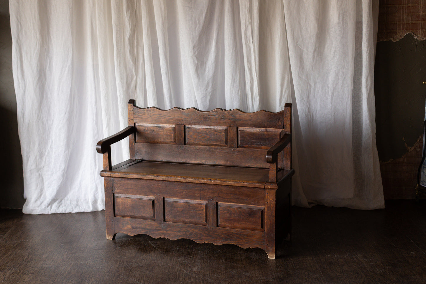 Monastary Primative Storage Bench