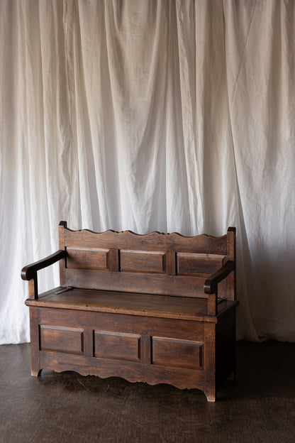 Monastary Primative Storage Bench