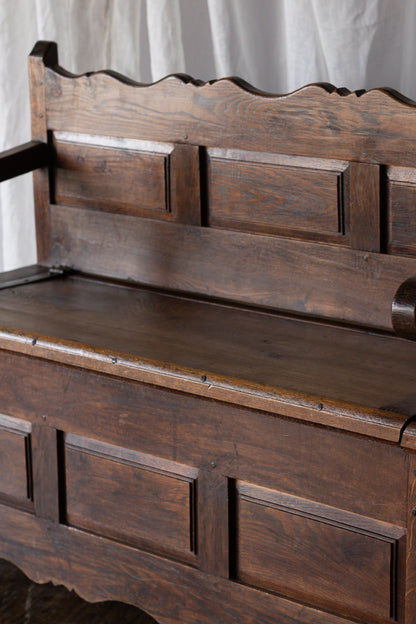Monastary Primative Storage Bench