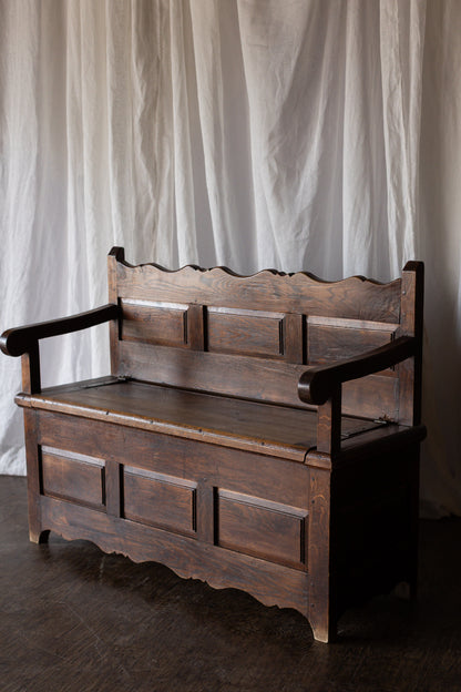 Monastary Primative Storage Bench