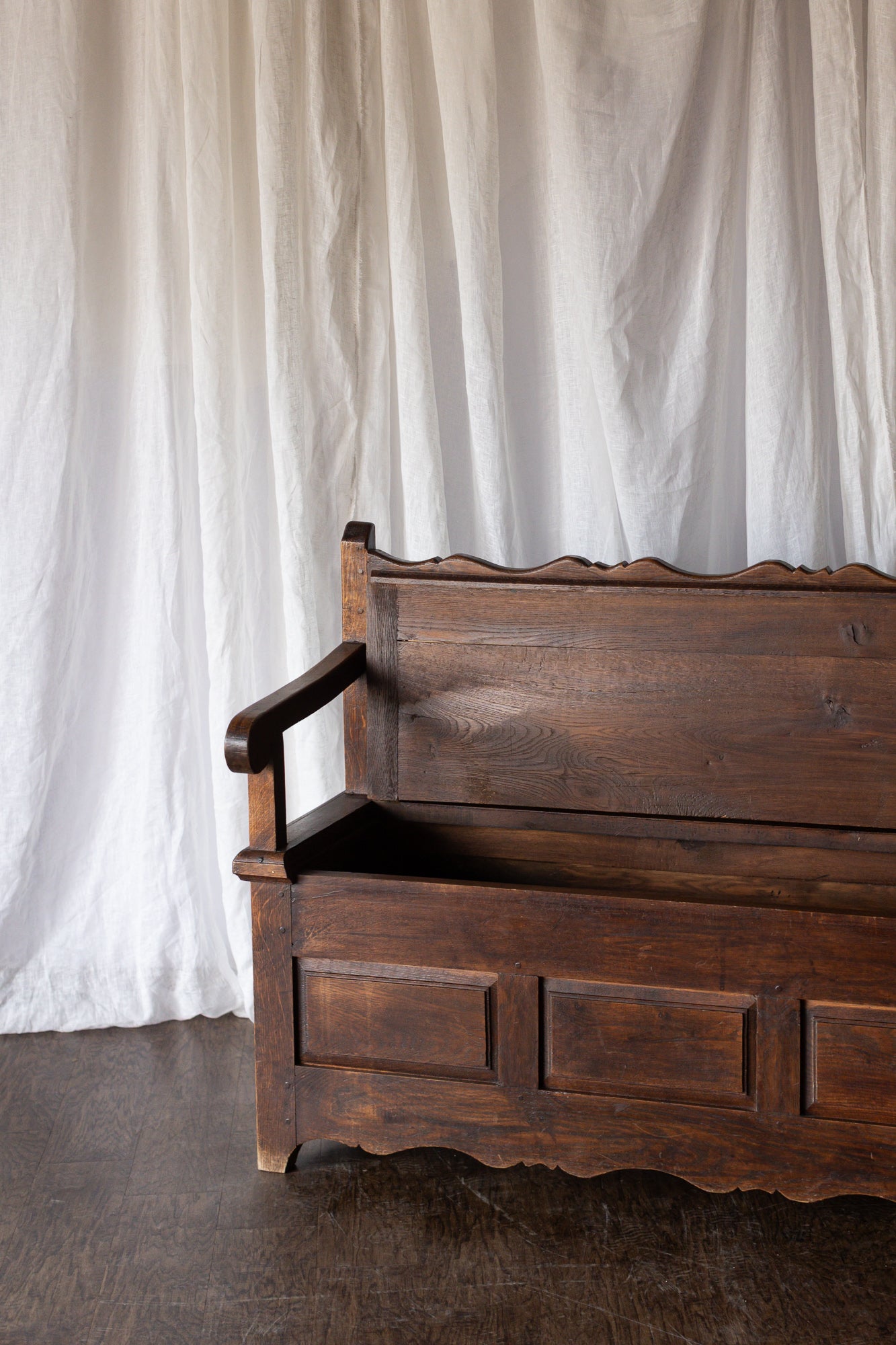 Monastary Primative Storage Bench