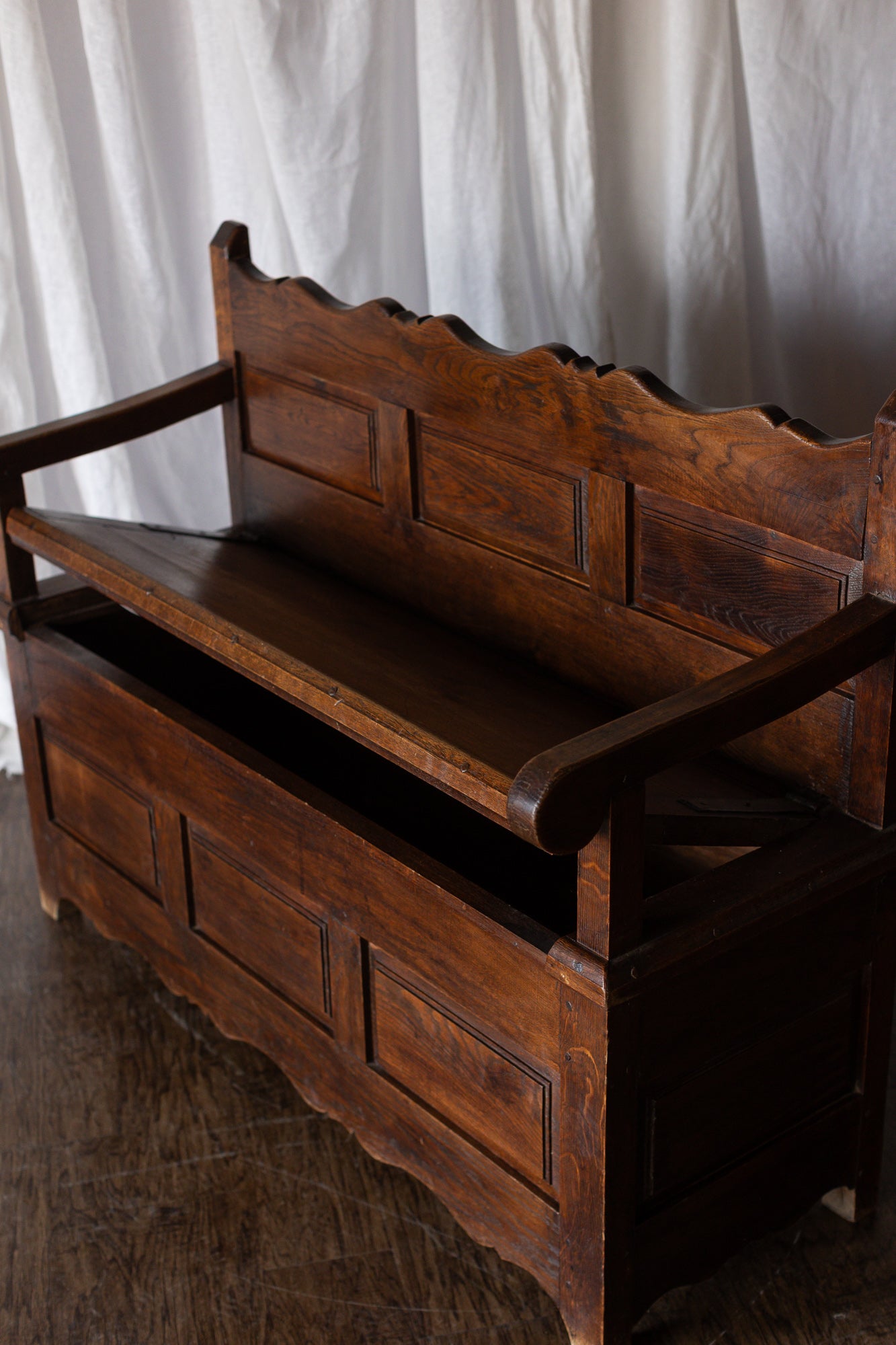 Monastary Primative Storage Bench