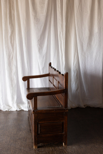 Monastary Primative Storage Bench