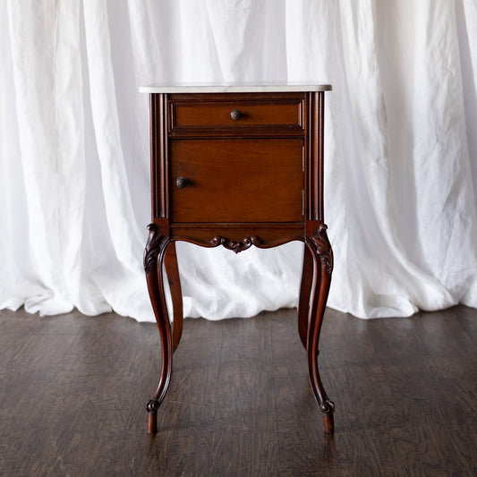 Marble Top Louis XV Accent Table