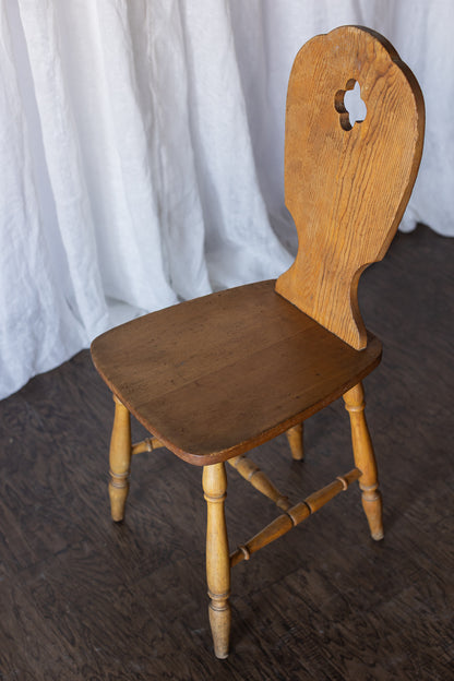 Primitive Pine Chair