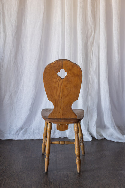 Primitive Pine Chair