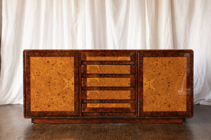 Art Deco Burl Sideboard