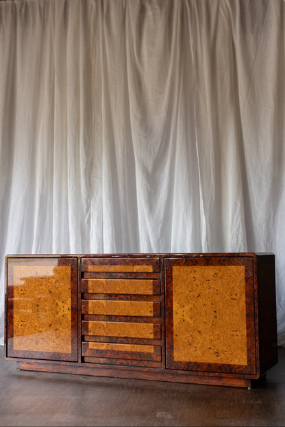 Art Deco Burl Sideboard