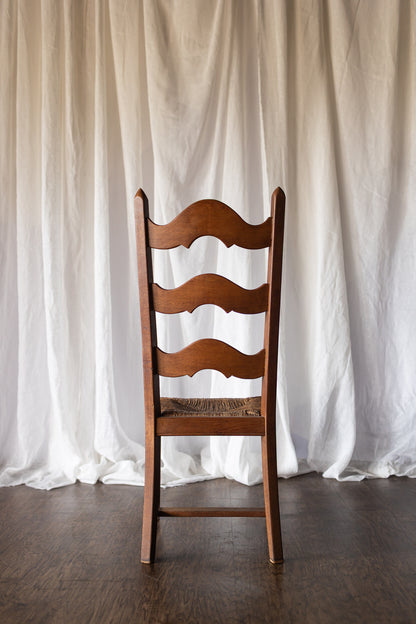 Set of 6 Danish Ladderback Chairs