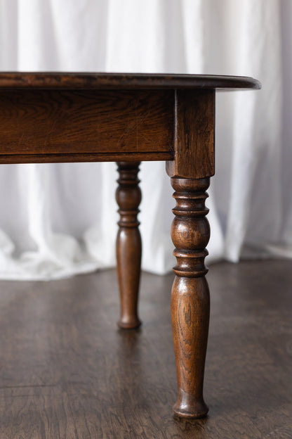 Round Wooden Cocktail Table