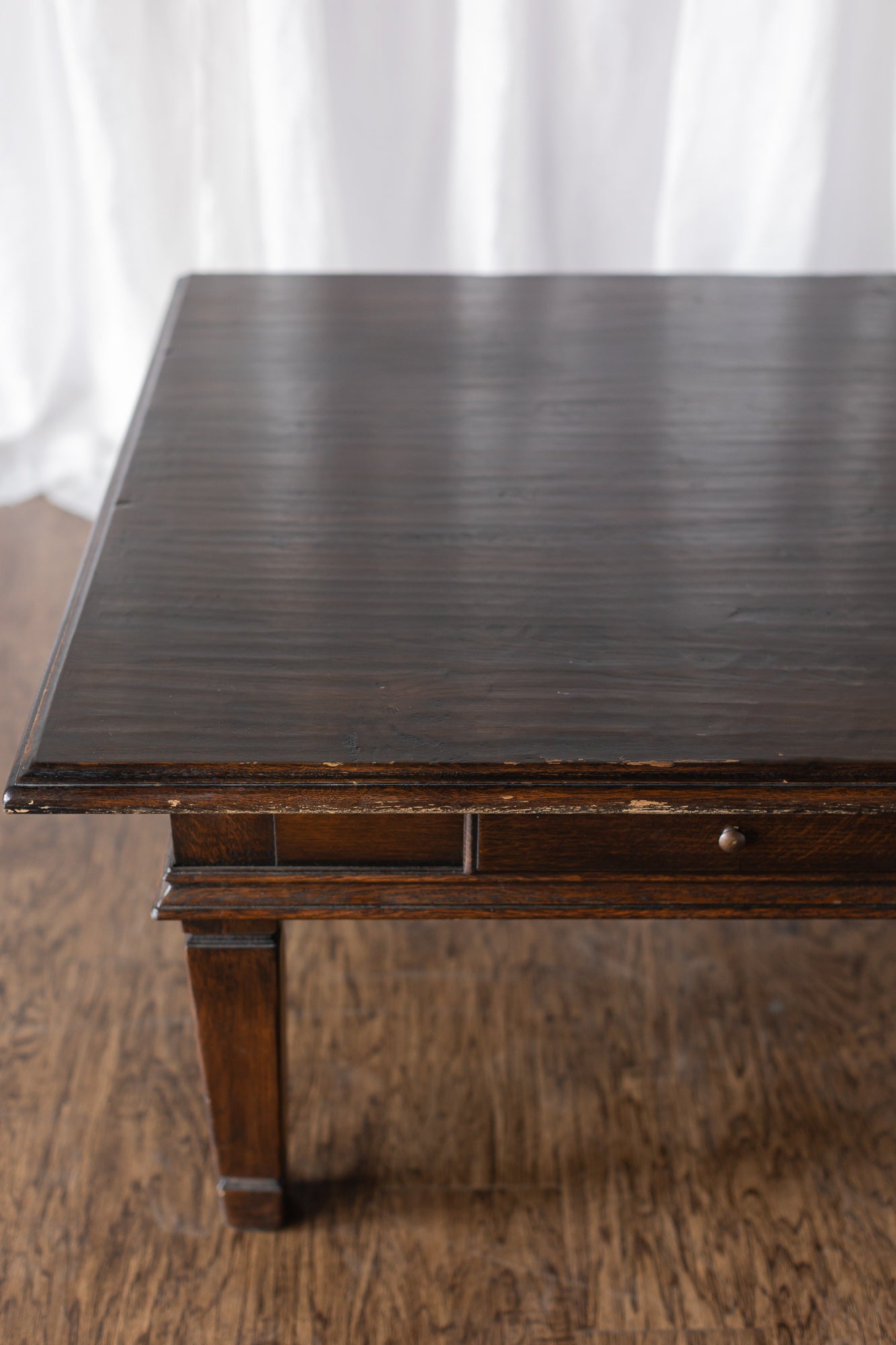 Square Wooden Coffee Table
