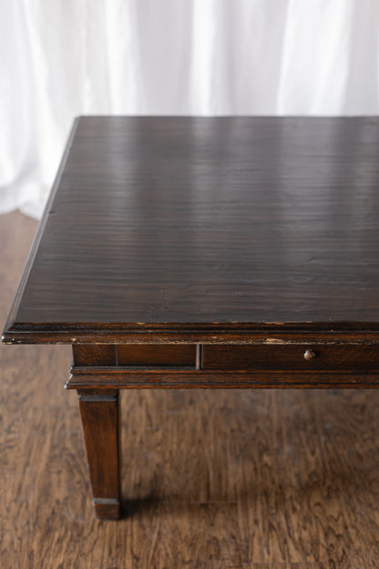 Square Wooden Coffee Table