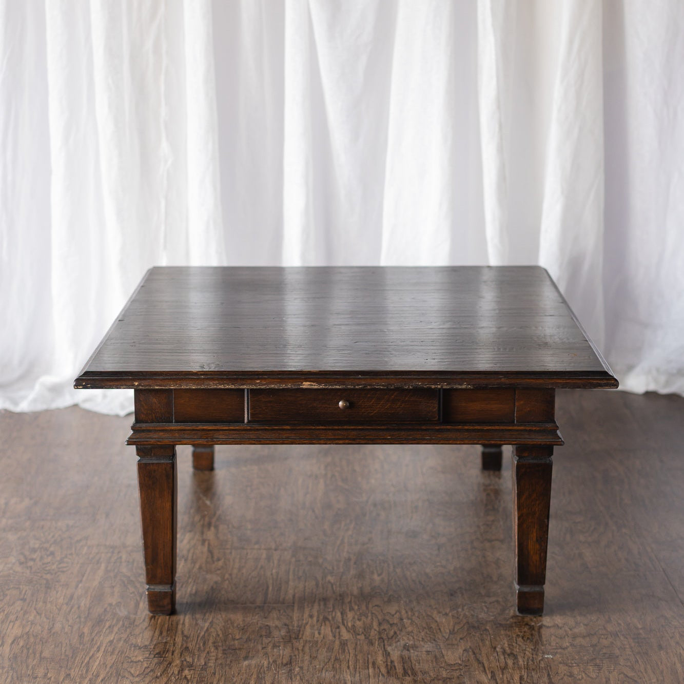Square Wooden Coffee Table