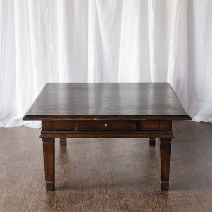 Square Wooden Coffee Table