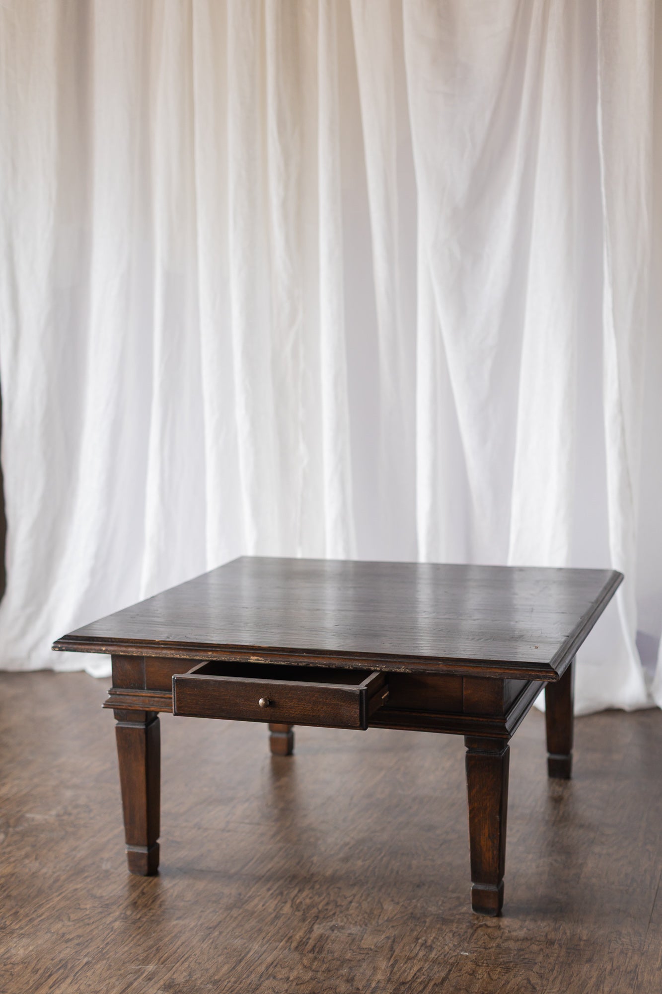 Square Wooden Coffee Table
