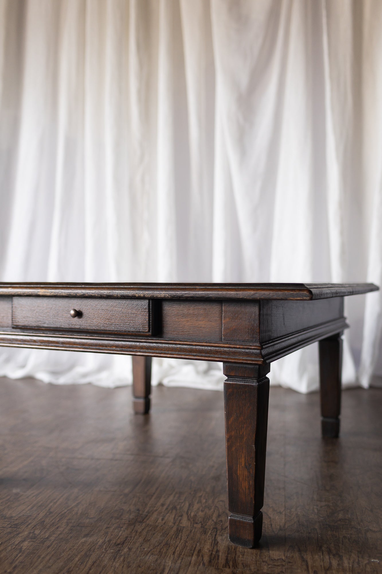 Square Wooden Coffee Table